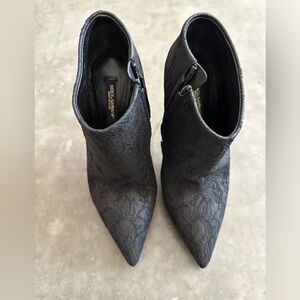 Dolce & Gabbana Dolce & Gabbana Black Lace Ankle Boots Size 35